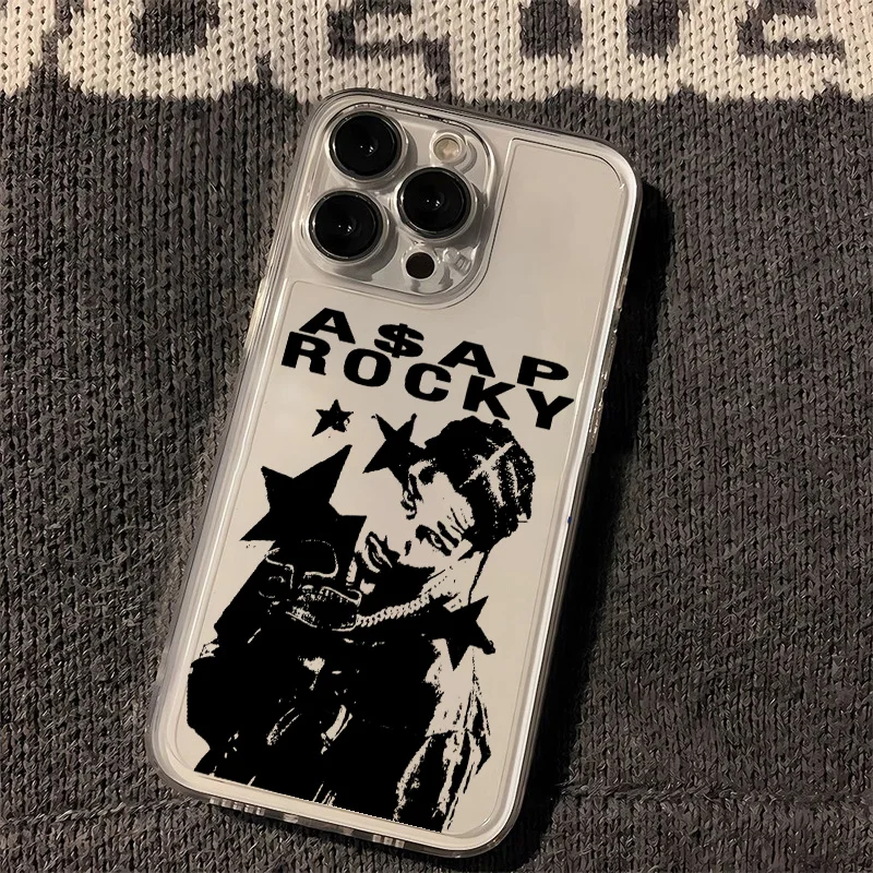 Hot Rapper A-ASAP Rockys Phone Case For IPhone 17 16e 16 15 14 13 12 11 Mini Air Pro Max X XSMax 7 8 Plus Transparent Back Cover