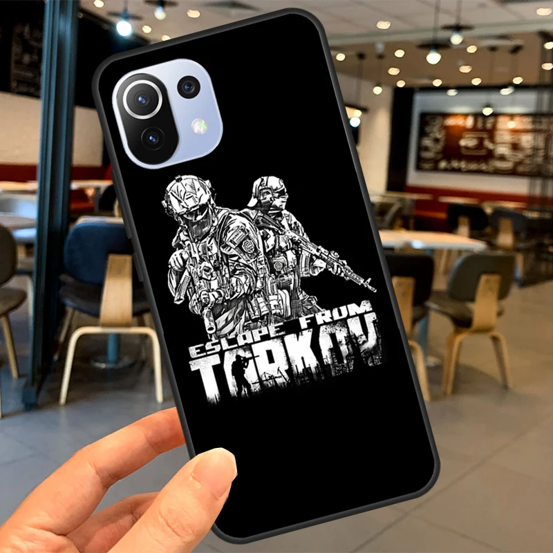 Escape From Tarkov For POCO F5 Pro X4 F4 GT C40 M5s F3 X3 X5 Pro Case For Xiaomi 13 12 Lite 12T 11T Pro Cover 