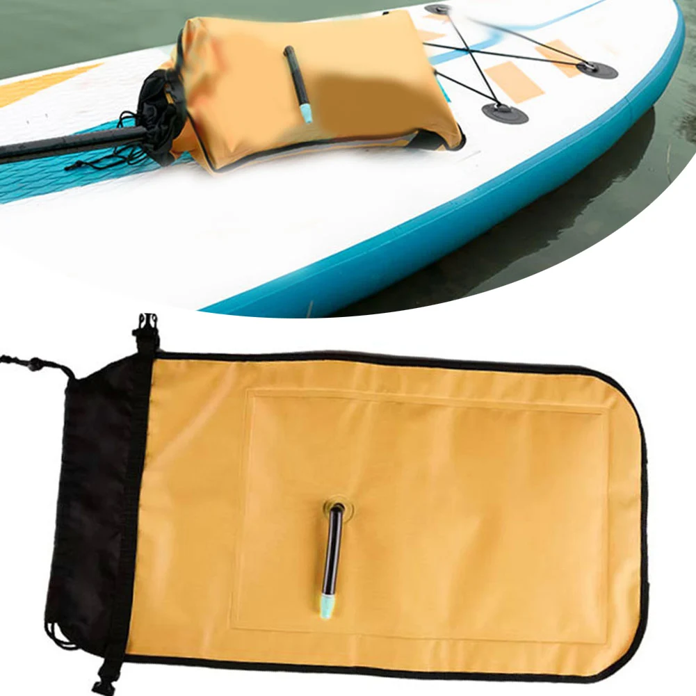 

Buoyancy Aid Inflatable Paddle Bag Double Airbag Design Lightweight Quick Release Buckle Inflatable Paddle Board Bag