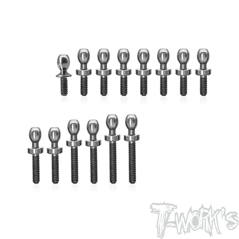 Original T works TP-133 64 Titanium Ball End set ( For TLR 22 5.0 DC ) Professional Rc part