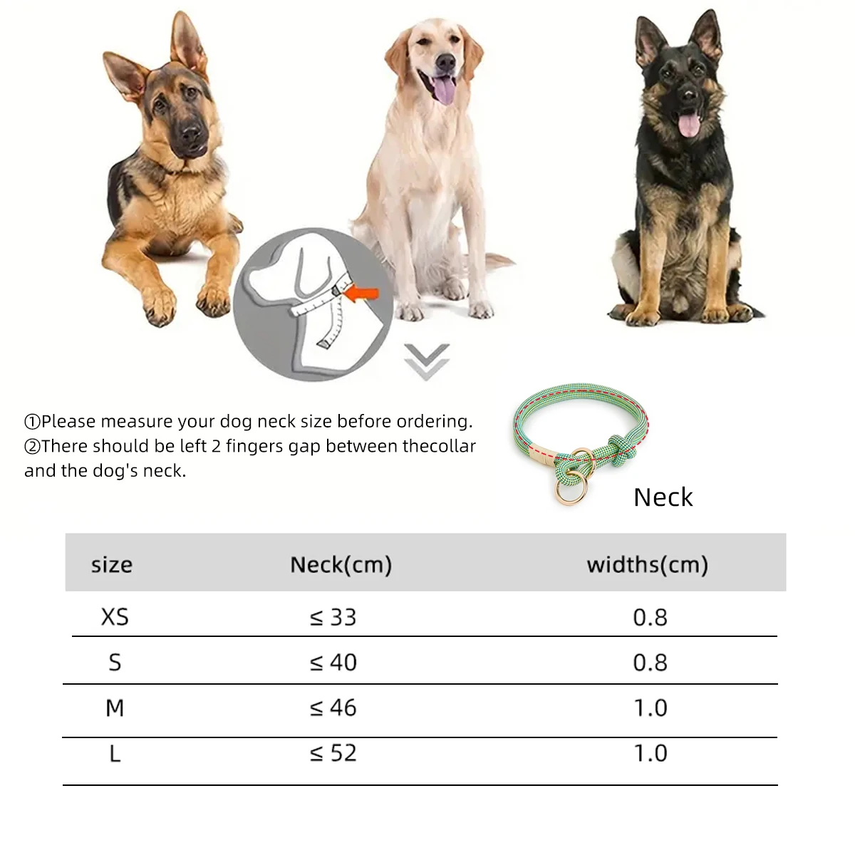 Durable Dog Collar Soft Nylon Adjustable Dogs Collar For Small Medium Large Pet Dogs Collar German Shepherd Training Accessories