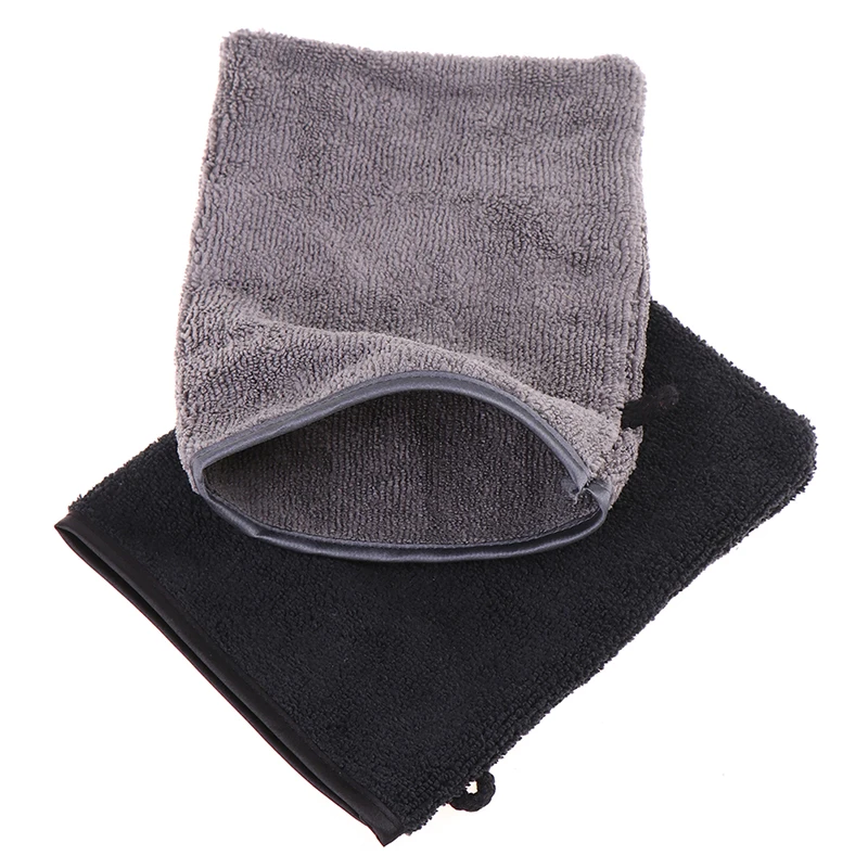 ^Reusable Makeup Remover Glove Soft Microfiber Face Deep Cleaning Pads