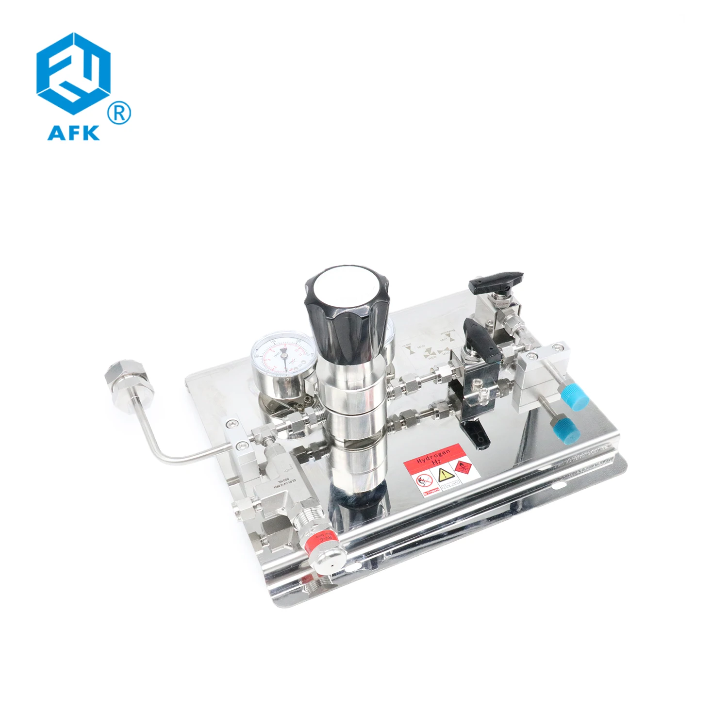 

Панели управления газом 4000 фунтов на кв. дюйм, коллекторная газовая система с предохранительным клапаном, важные регуляторы давления для систем подачи газа