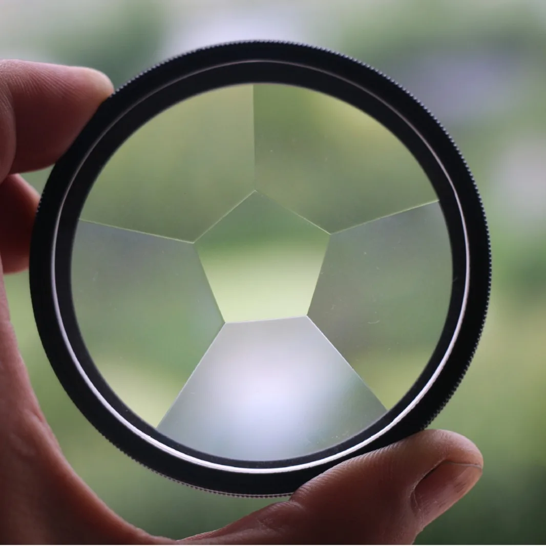 

Six-sided Special Effects Camera Filters Repeating Images Cameras SLR Lenses Accessories Film Television Props