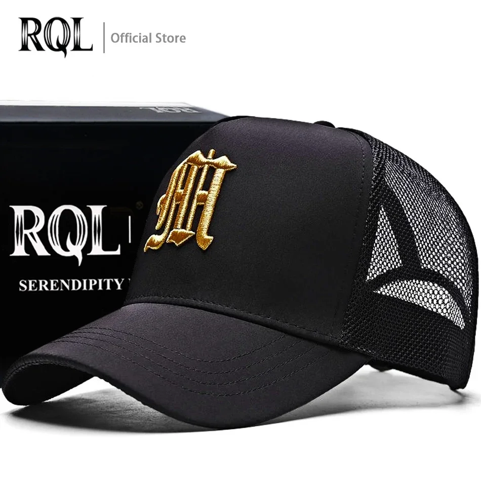 Baseball Cap Men Fishing Dad Hat Embroidery Logo Hip Hop Adjustable Trucker Big Size Summer Male 2021 Quality Cotton Mesh