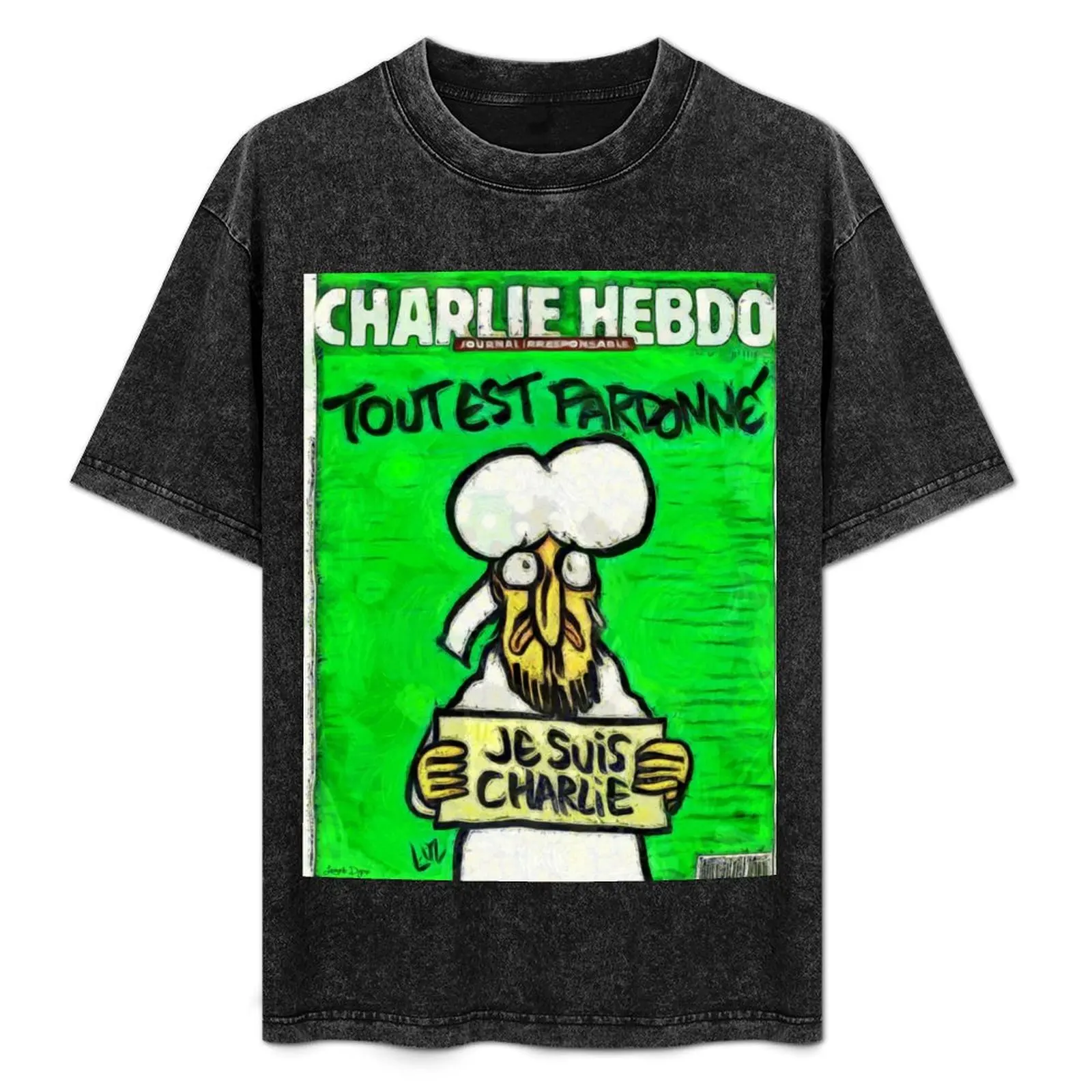 

Футболка Tribute To Charlie Hebdo, мужская футболка, дизайнерские футболки для мужчин, облегающая футболка