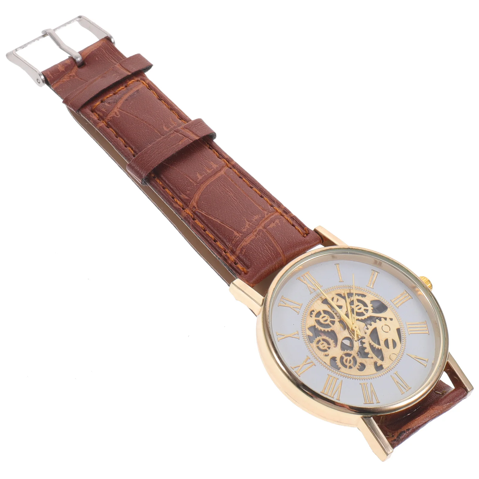 

Watch Hollow Mens Wrist Clock Imitation Business Gift Women's Automatic Watches for