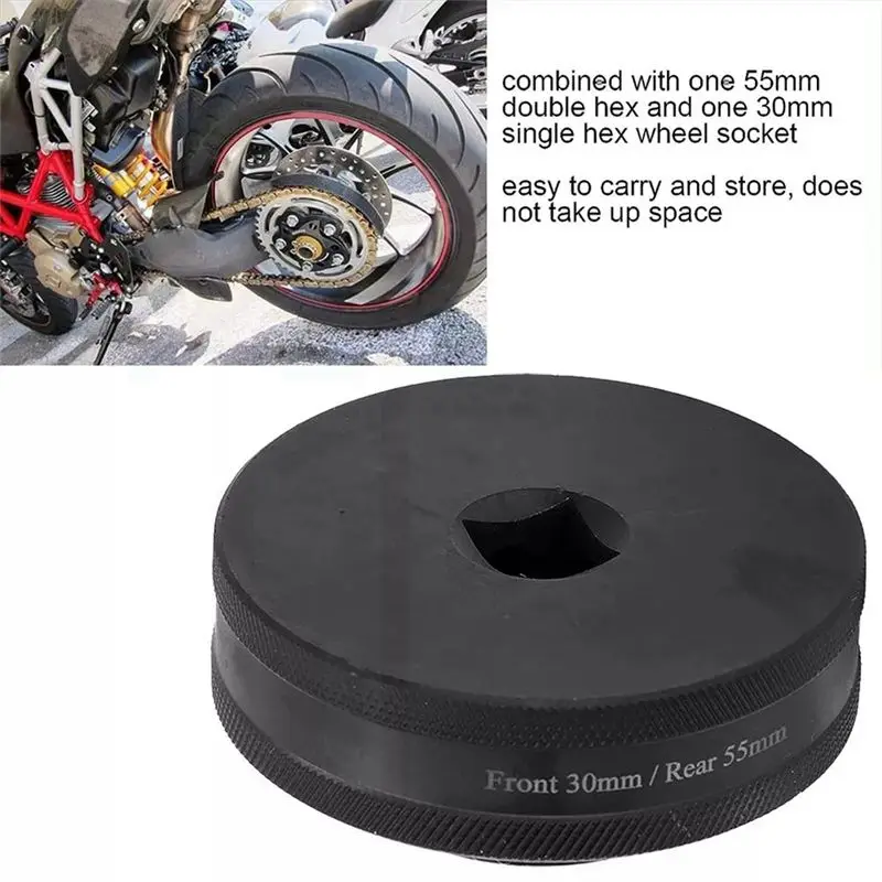 DT42-55Mm+30Mm Wheel Nut Socket Tool For Ducati 1098 1198 1199 Multistrada Diavel