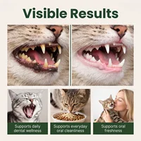 100g Kriath Cat Dental Care Nutritional Powder Daily Teeth Care Freshens Breath Easy to Mix Into Food Simple Nutrition Powder 2