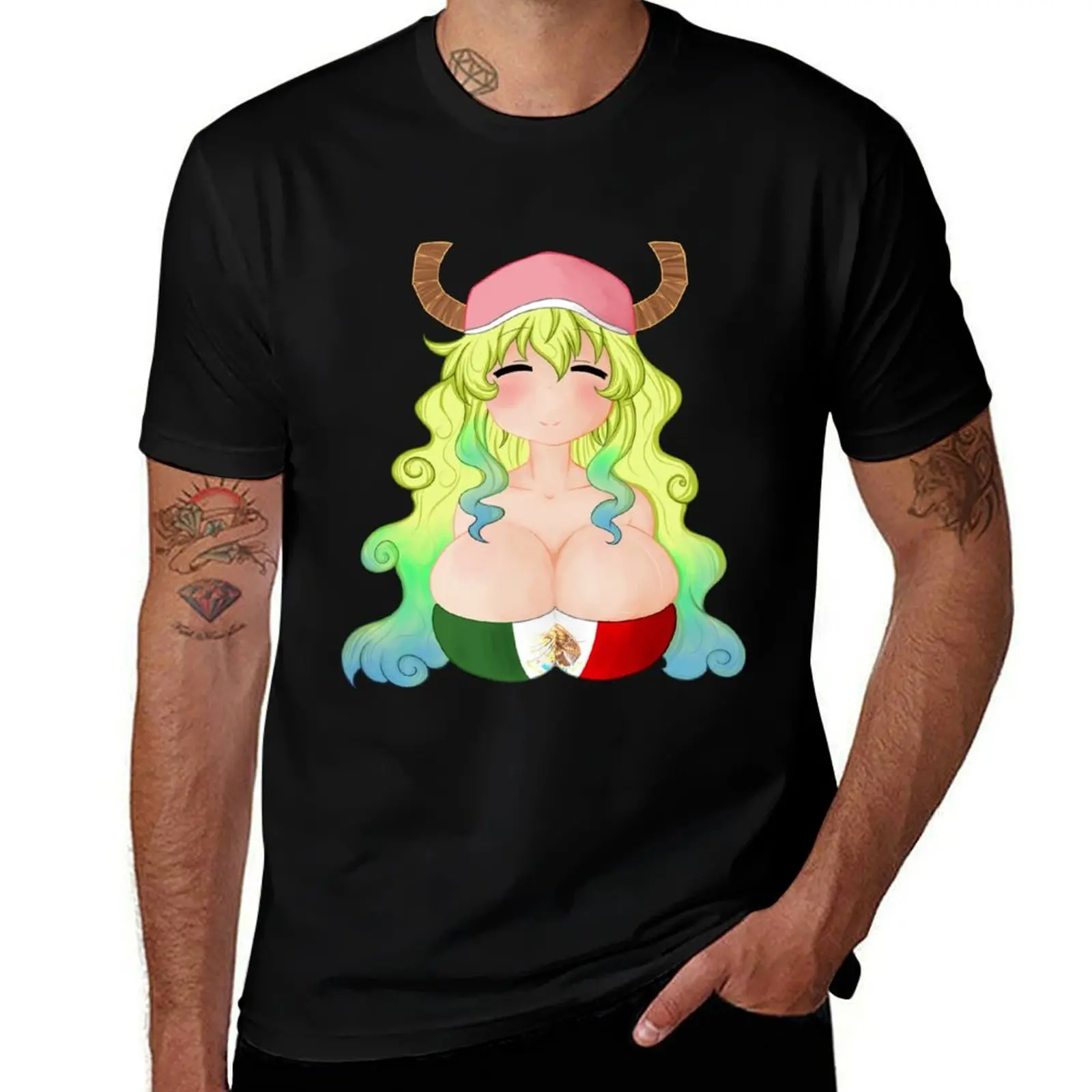 

Lucoa T-Shirt t shirt man designer anime t shirts oversize T-Shirt