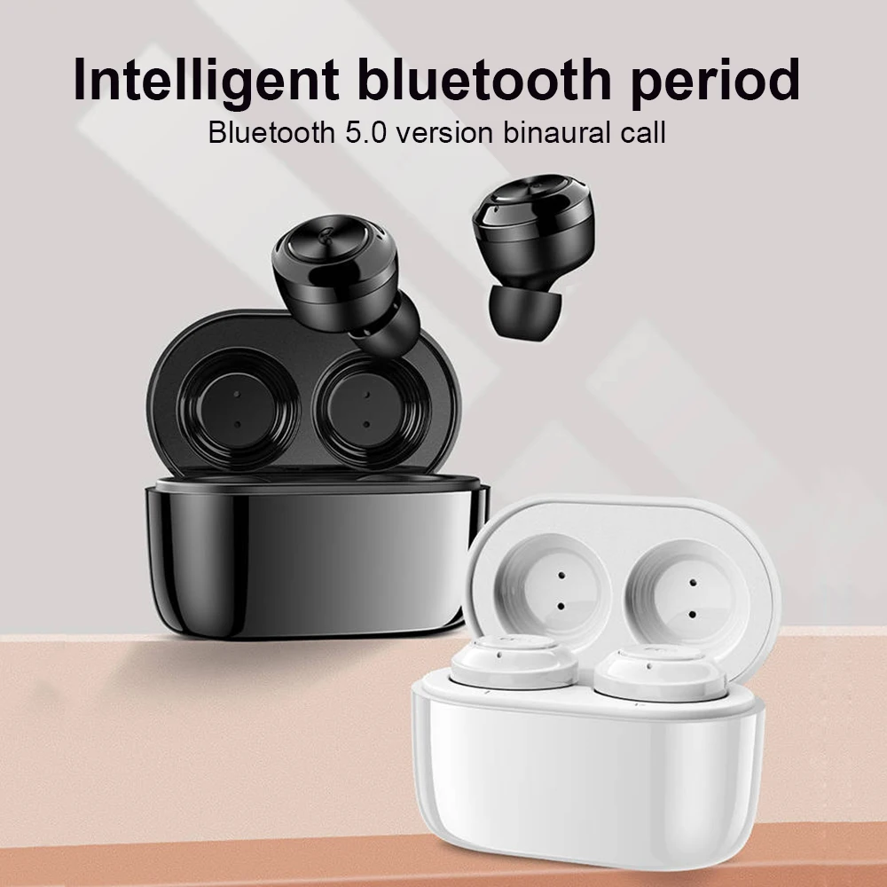 TWS Sem Fio Bluetooth 5.0 Fones De Ouvido, Bluetooth 5.0, Fones De Ouvido, Fone De Ouvido Blutooth, Fones De Ouvido Esportivos De Baixo Profundo, Estéreo 3D