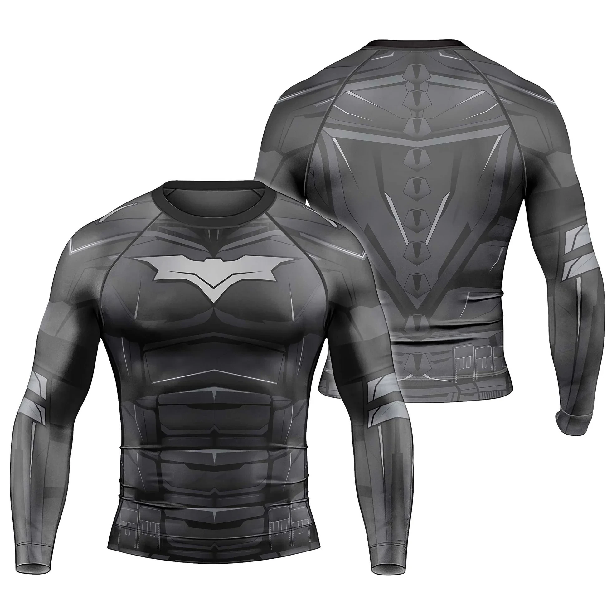 تيشيرتات باتمان كول المطبوعة المختلطة للفنون القتالية واللياقة البدنية، للرجال والنساء والكبار والأطفال بأكمام قصيرة