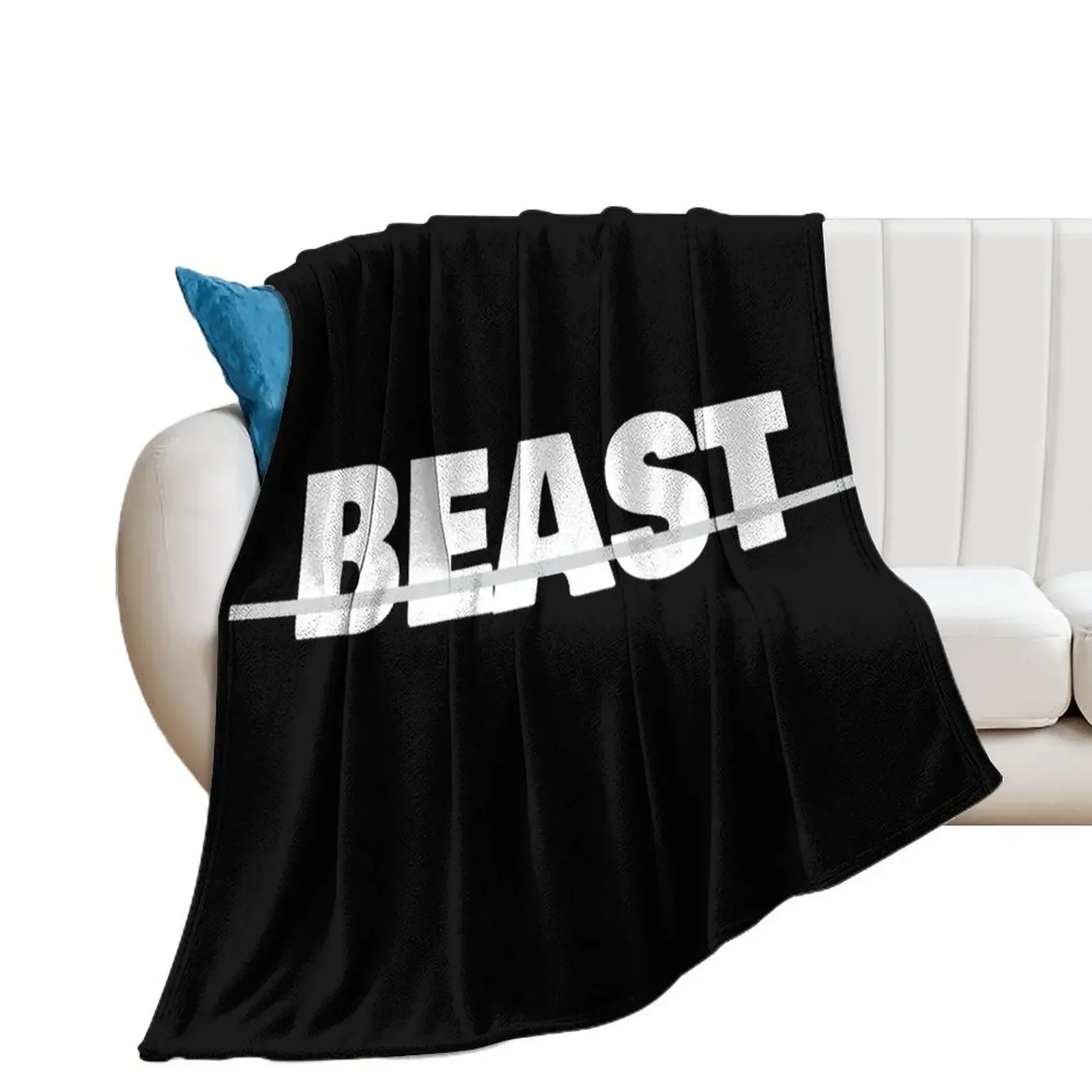 

BEAST Throw Blanket Camping Plush Blankets