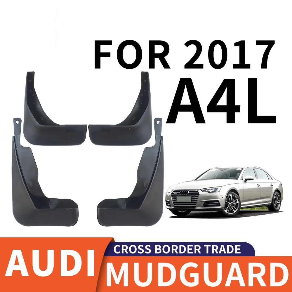 

For 201 AUDI A4L mudguard Mudflaps Front Rear Flares Splash Guards Cover Car Accessoie