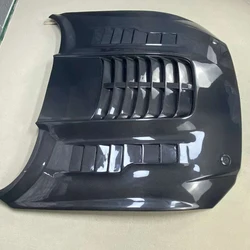 Carbon Fiber Modified For Ford Mustang 2015-2022 Front Engine Bonnet Hood Vents ,100 tested well