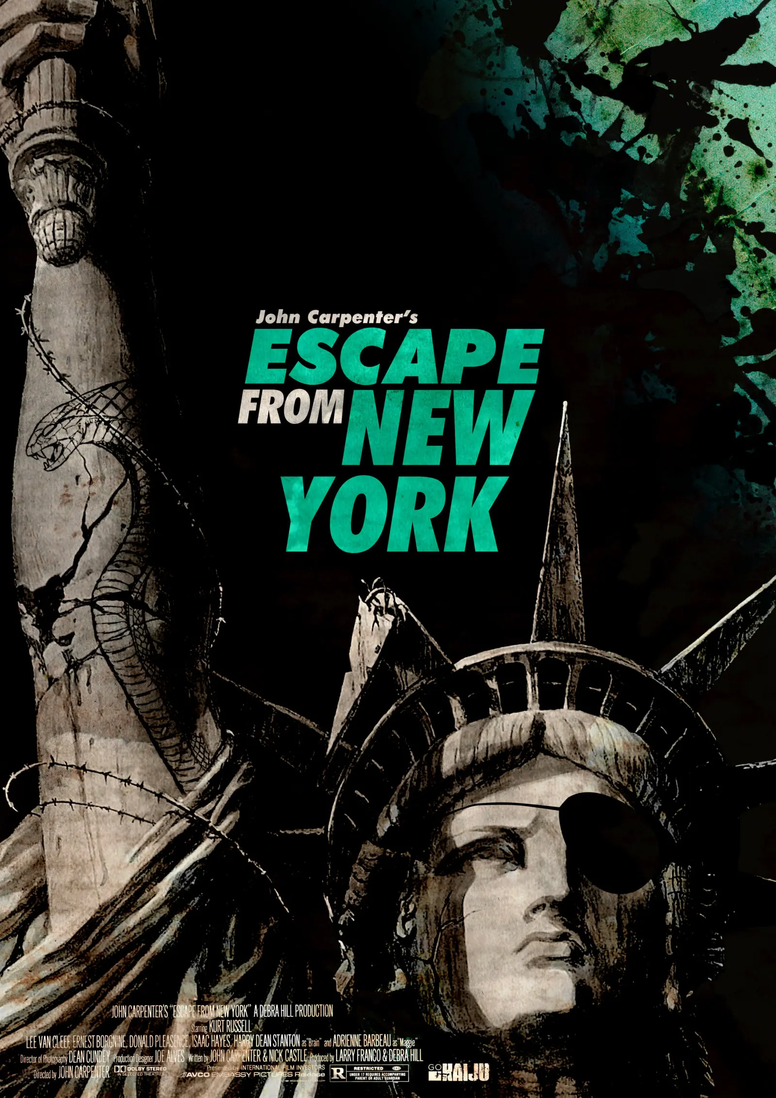 Escape from York Movie Print Art Canvas Poster For Living Room Decoration Home Wall Picture