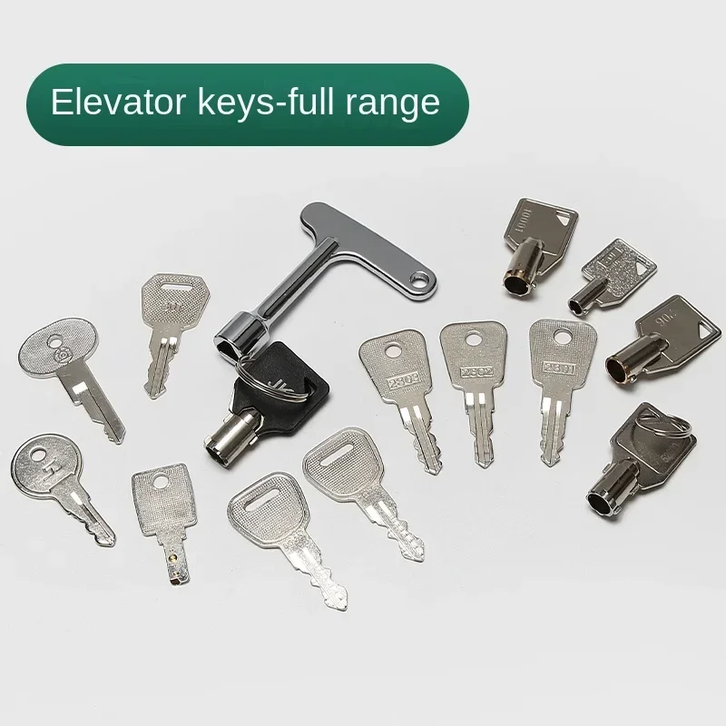 The elevator triangular key is suitable for ThyssenMitsubishi Otis Toshiba Hitachi base station lock control box control cabinet