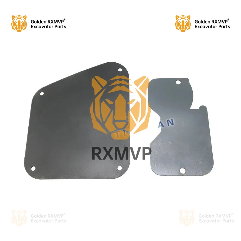 For Hitachi Zax60/70 Door Lock Cover Plate Lock Cover Plate Cab Cover Plate Iron Plate Excavator Accessories