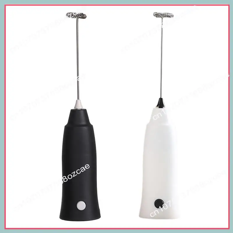 A26P ハンドヘルドステンレス鋼電気卵ビーターミルクティーコーヒーブレンダーポータブルベーキングミニミルク泡立て器