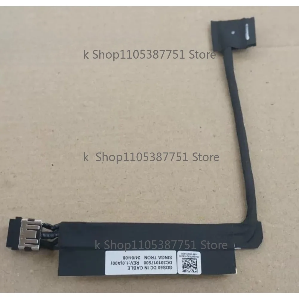 0WTR4D DC301017500 --‘New Laptop Jack Power Cable For Dell Alienware X15 R1 R2 P111F GDS50