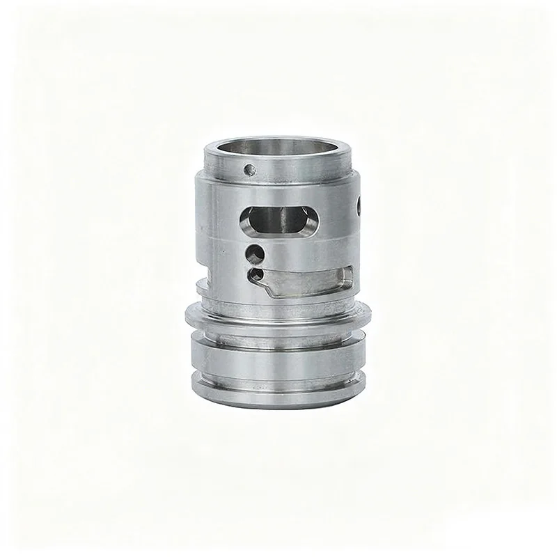 Usinagem CNC personalizada Forros de aço inoxidável de nível industrial 304 Peças de precisão não padronizadas CNC de aço inoxidável