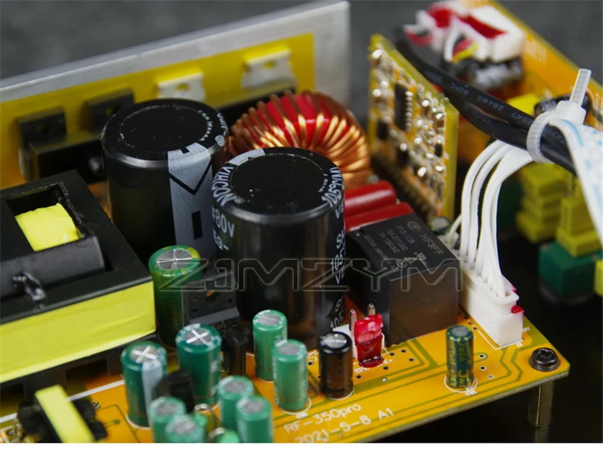 RF-350 Subwoofer-Verstärkerplatine, Kinofieber, hohe Leistung, integrierter Patch mit direkter Einfügung, Prozess-Klangqualität, 120–240 VAC – Detail 13