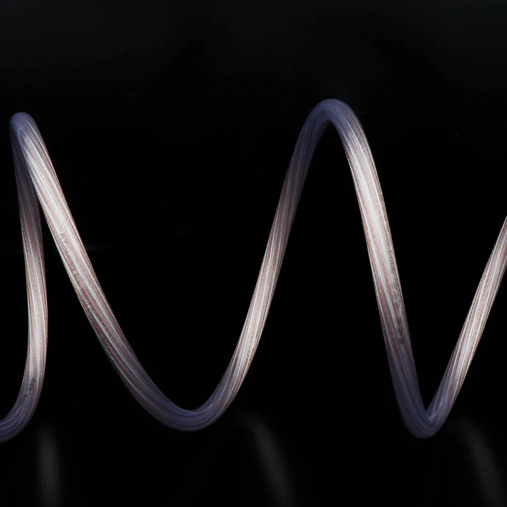 1 шт. DIY 7NOCC + OCC посеребренный смешанный плетеный провод Высокоточный оптовый кабель для динамика высокопроизводительный звуковой кабель усилителя