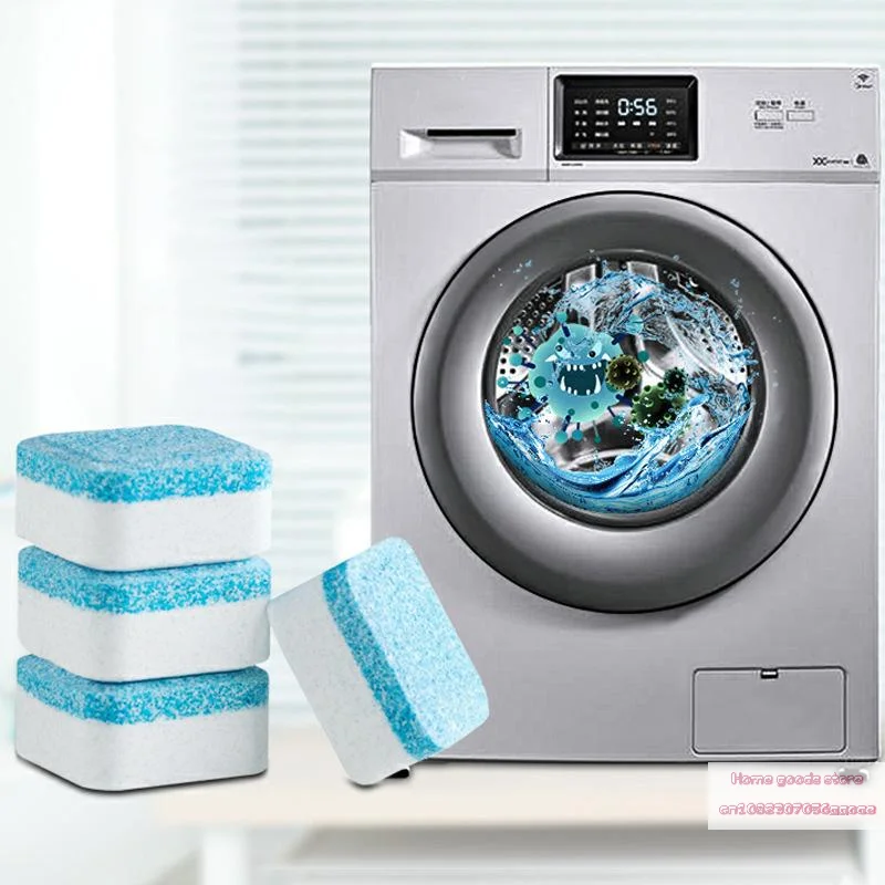 Tablettes effervescentes pour le nettoyage de la machine à laver, 12 pièces, nettoient en profondeur la saleté tenace, douces, sans résidus, éliminent les odeurs, pour tous les modèles