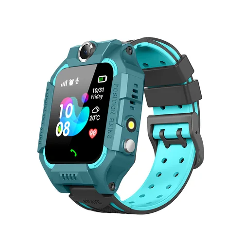Imagen 2 del producto Reloj inteligente Q19B para niños, rastreador de ubicación de llamadas telefónicas SOS, cámara antipérdida, pantalla táctil, reloj de pulsera impermeable para estudiantes