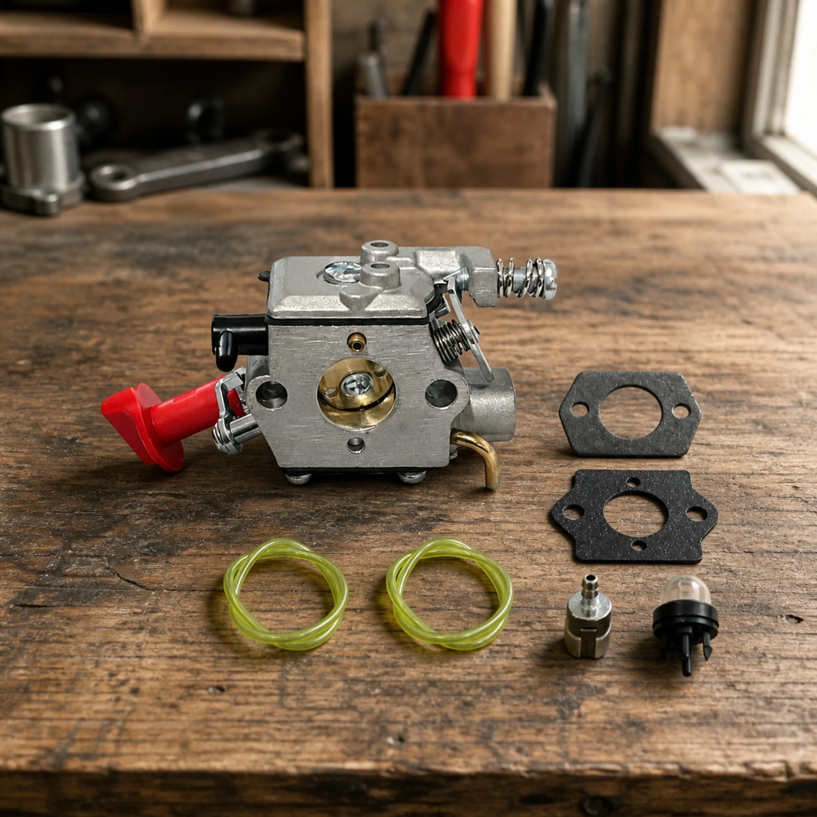 WT-1072 Replacement Carburetor Compatible Replacement Carburetor Engine Part Wear-Resistant Power Tool Component Long-Lasting