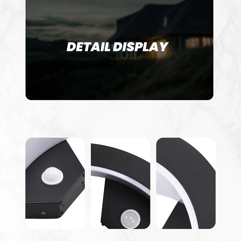 BAAG-屋外 LED ウォールライト バルコニー 外壁 中庭 誘導灯 廊下照明 装飾ライト