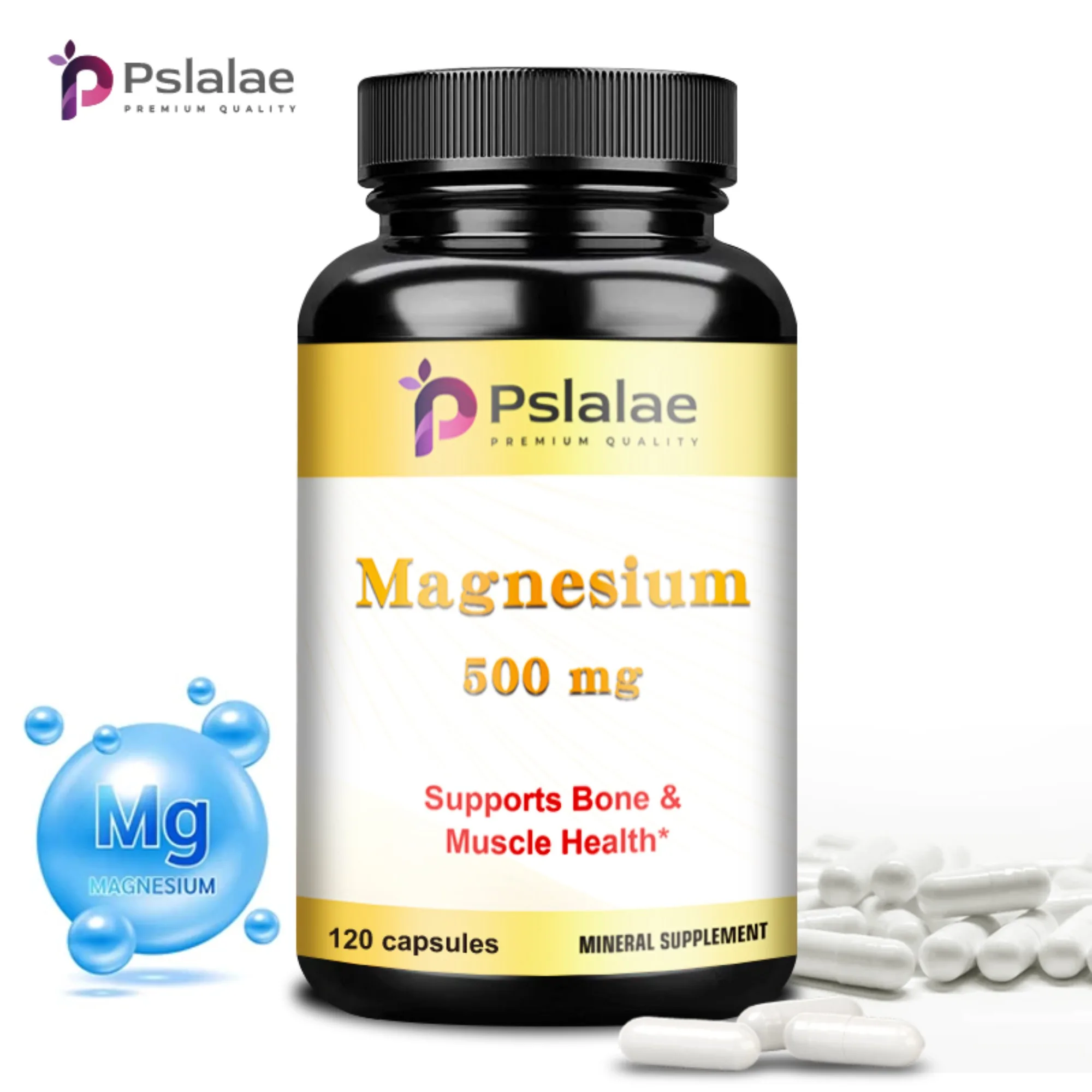 

Магниевые добавки — здоровье костей и мышц, поддержка всего тела — 120 капсул