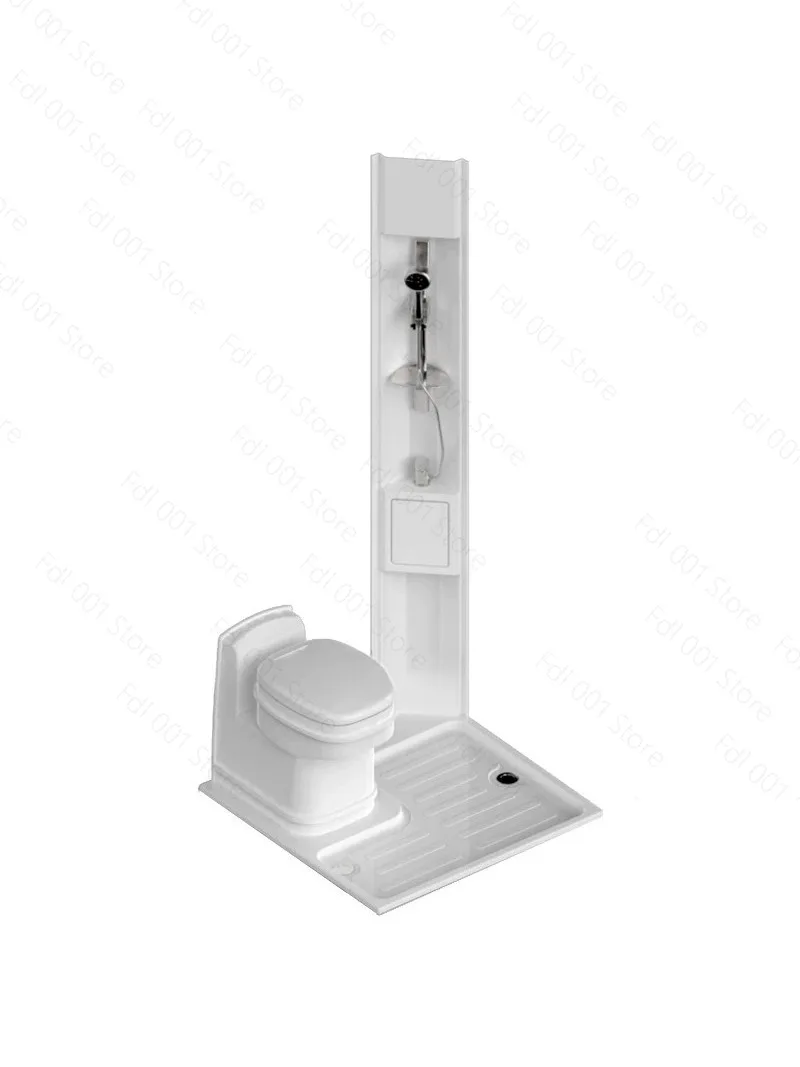 RV Bathroom Accessories Modification, Waterproof Bathroom Base Chassis, Shower Chassis Replacement for RV Restroom Renovation