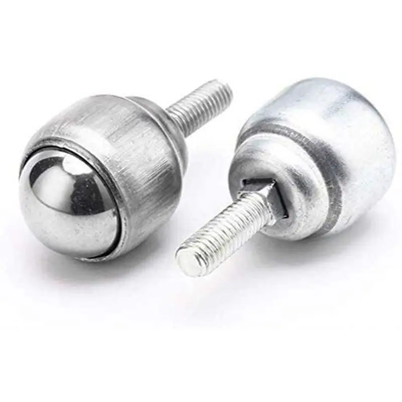 DT17 4Pcs Stainless Steel Ball Transfer for Unit, 25mm Universal Ball Bearing Caster Wheel for Machine Tool Conveyor