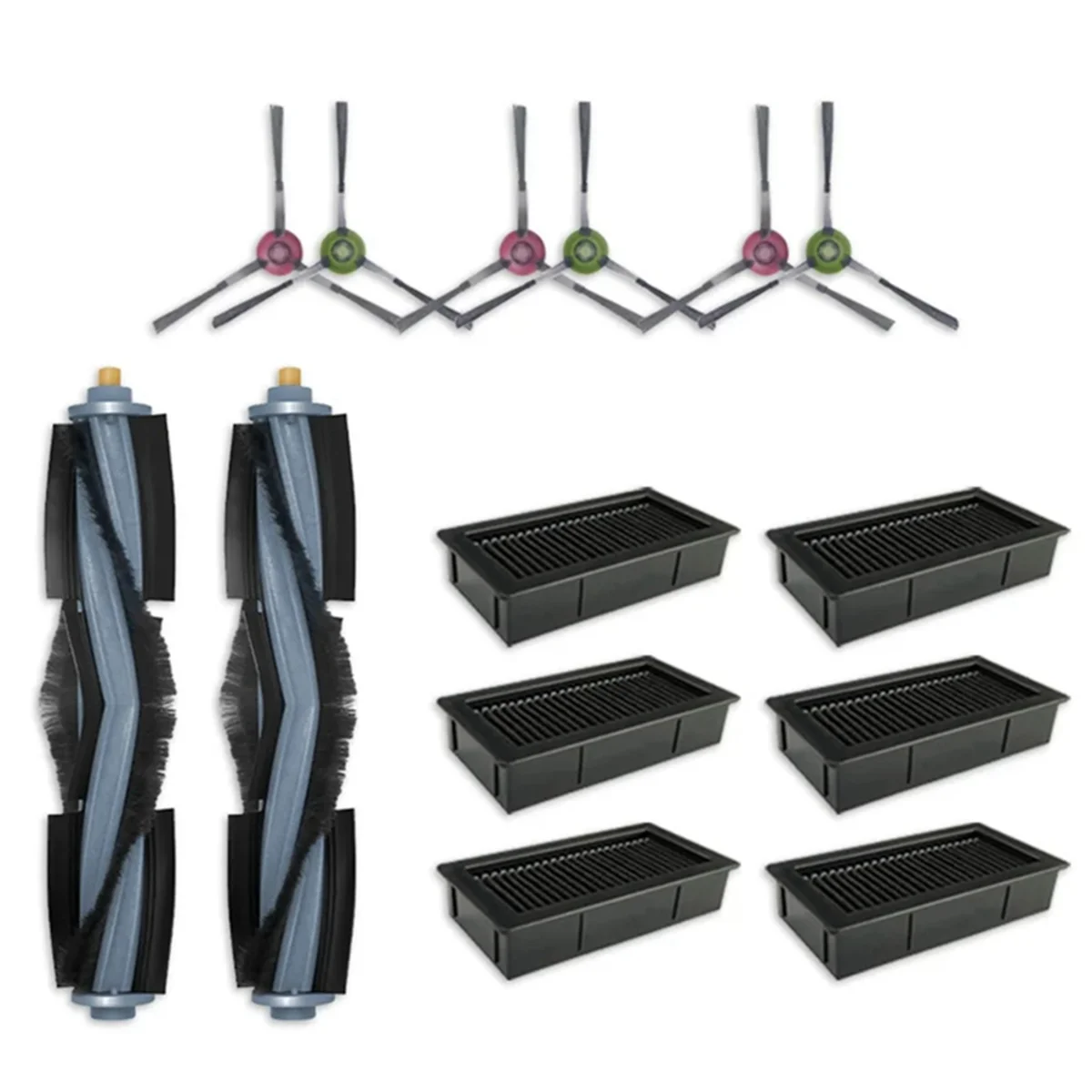 

Для Cube/CC основная боковая щетка HEPA-фильтр, запасные части для робота-пылесоса, аксессуары