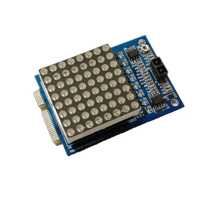 

8x8 Dot Matrix Extension Module with Little Feet Step FPGA Development Board Core Plate Sensor Module