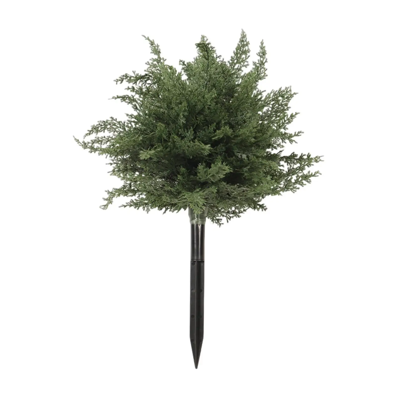 

Christmas Artificial Tree with Ground Spike Decorations Greenery Outdoor Plant for Indoor Outdoor Pathway Wedding Anniversary