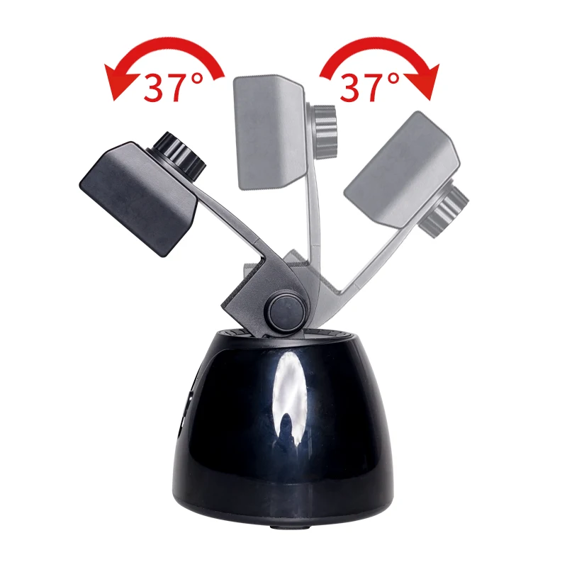 360 Kamera Pelacak Wajah Otomatis Penstabil Gimbal Tongkat Selfie Stik Pelacak Objek Tripod Menembak Pintar untuk Ponsel Langsung