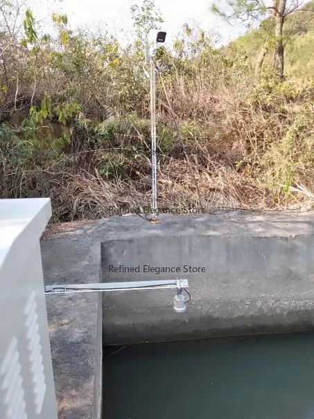 80GHZ 30m Range Non-contact Underground Pipe Network Water Level Monitoring radar Water Level Meter