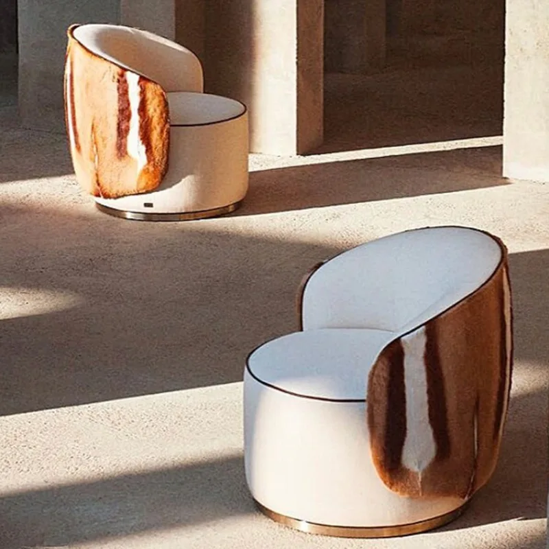 Lekkie luksusowe krzesło sofowe