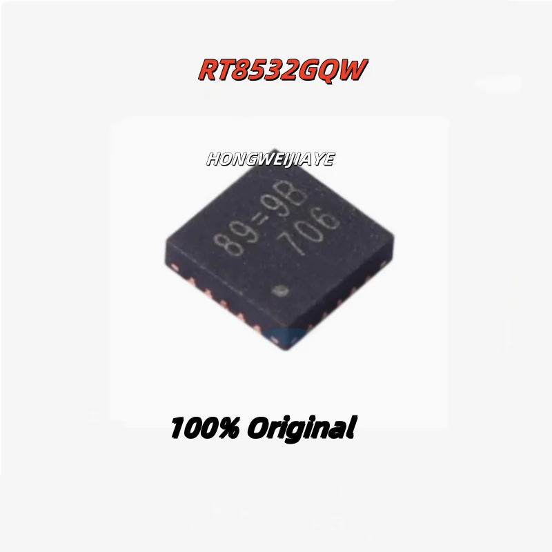 

5PCS 100% New RT8577AGQW RT8532GQW 89= QFN-20 Brand New Original Chips ic