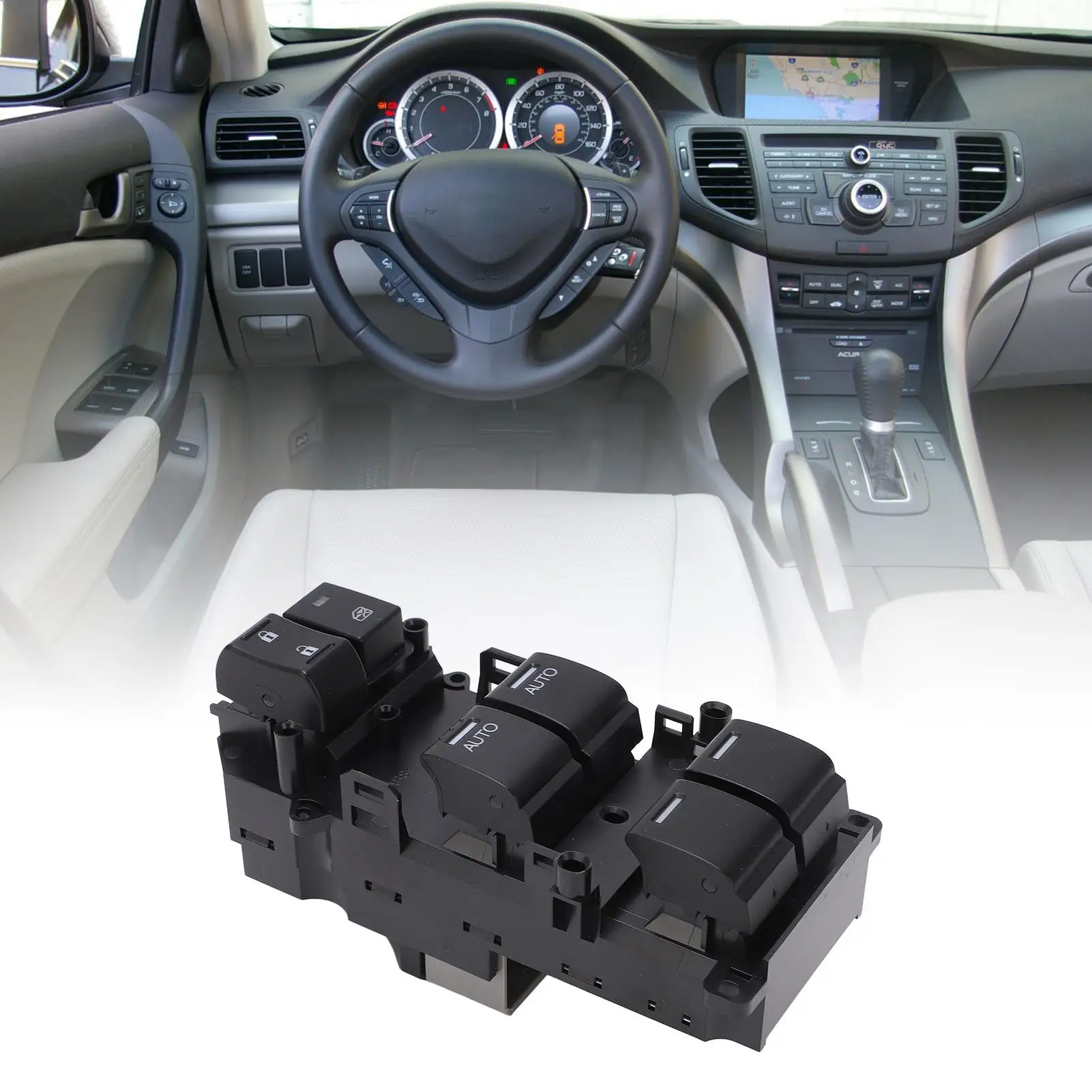 Power Window Master Switch 35750 TL2 for A1 2 Fast Response Regulator Switch Replacement for Acura TSX 2009 2010 2011 2012 2013