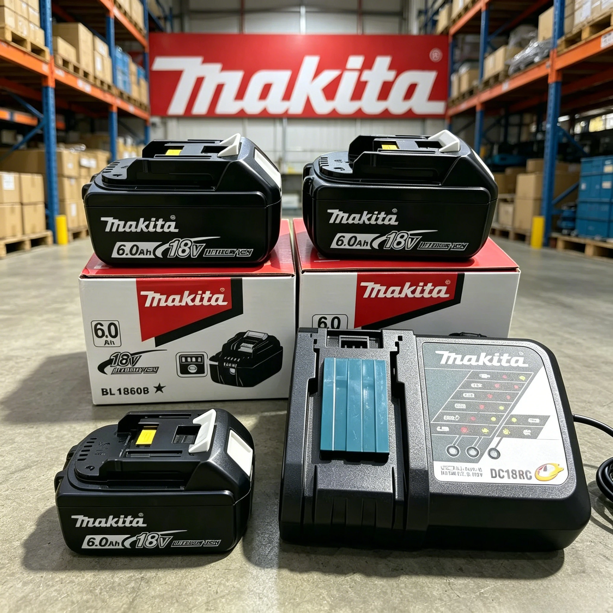 

100% Original Standard Makita Universal Battery, Compatible with BL1840 Series, Lasting Power with Low Energy Consumption