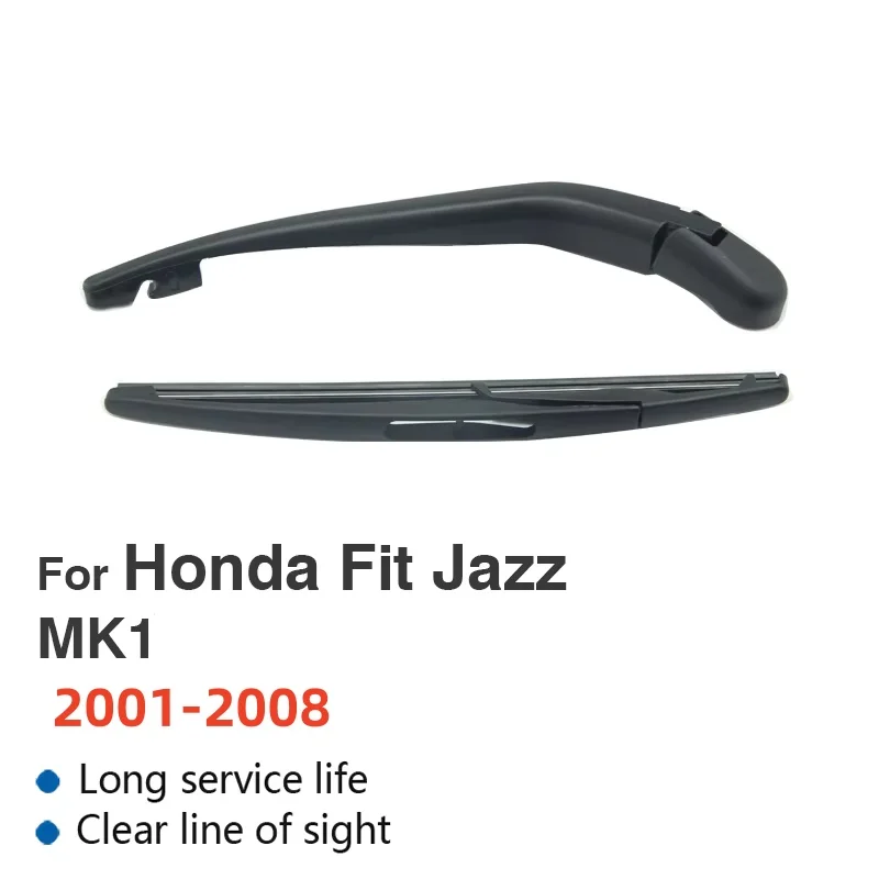 

Wiper 14" Rear Wiper Blade & Arm Set For Honda Fit Jazz MK1 2001-2008 2002 2003 2004 2005 Windshield Windscreen Tailgate Window