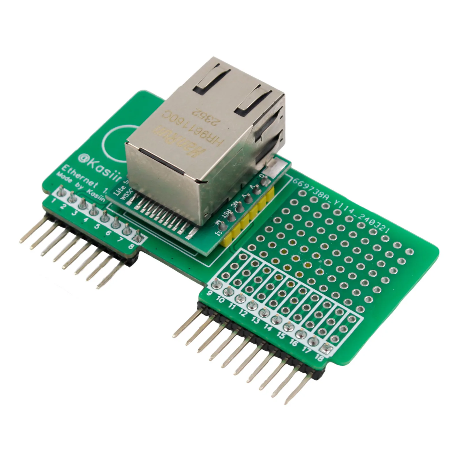 For Flipper Zero Internal Wired Network Card Ethernet Module, Development Board for Flipper, Flipper ZeroDevice Accessories