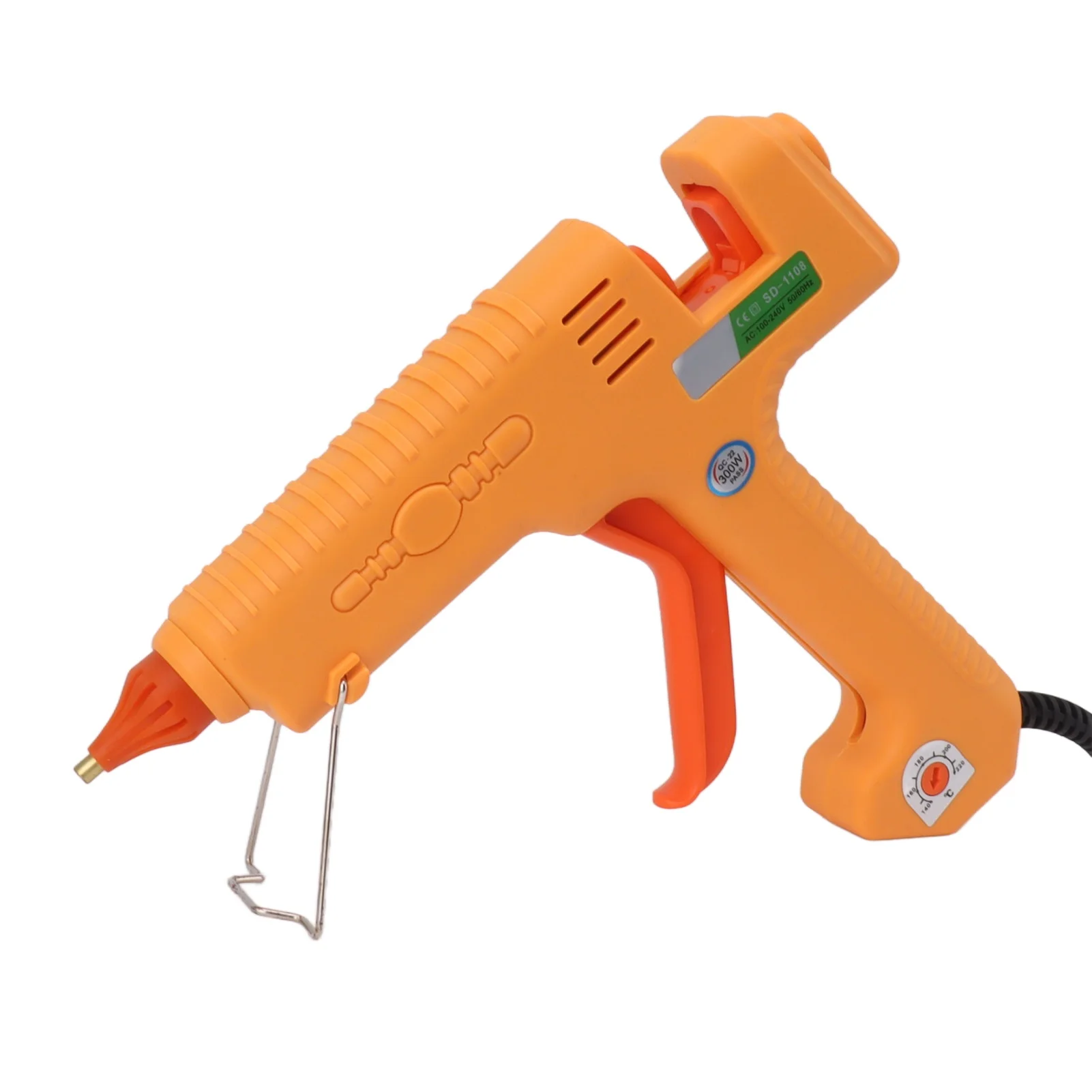 300W Glue Melting Gun Hot Glue Gun Mini Heating Glue Gun for DIY Home Repairing School Arts Decoration Craft