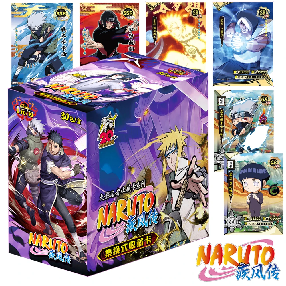 

NARUTO Collection Card For Children Nohara Rin Uzumaki Kushina Temari Youth Hot Blooded Battle Anime Limited Game Card Kids Toys