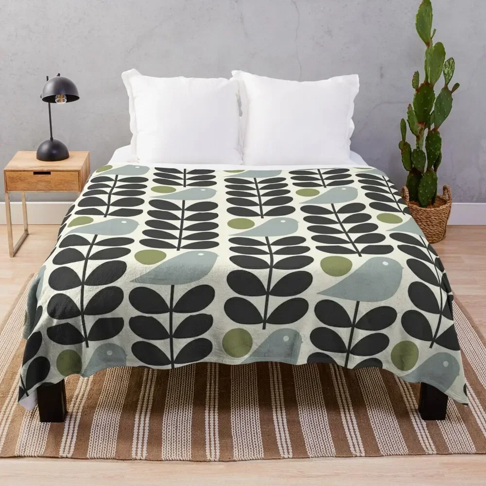 

Orla Kiely Throw Blanket Air Conditioner Soft Blanket for Office Home