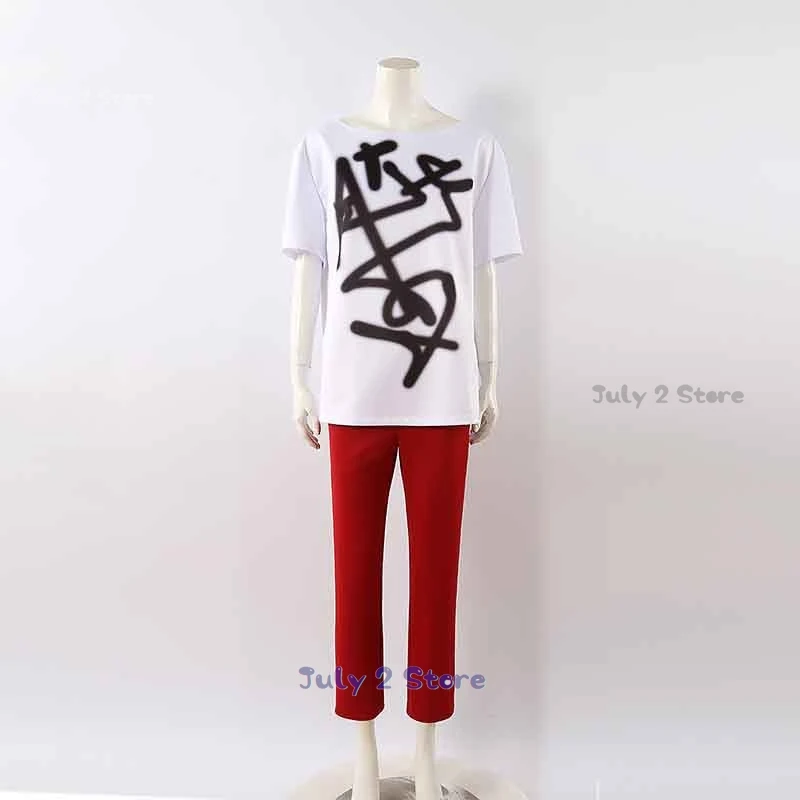 อะนิเมะคนต่างด้าวStage Tillคอสเพลย์ชุดวิกผมเสื้อกางเกงฮาโลวีนStageเครื่องแต่งกายเครื่องแต่งกายผู้ชายIdol Partyเสื้อผ้า 2024