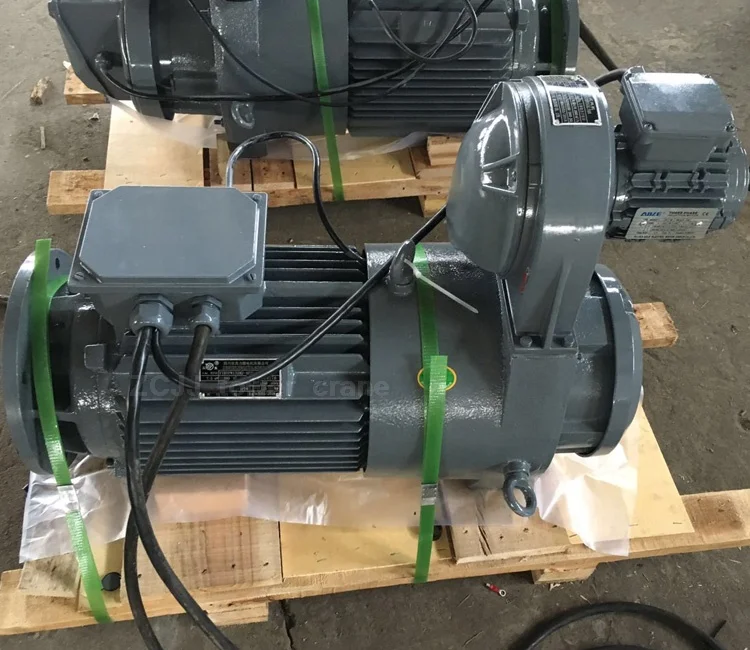 Brake system for tower crane slewing motor magnetic brake assembly